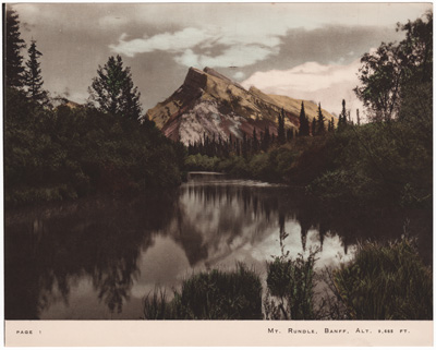 Mt Rundle, Banff, Alberta, Canada